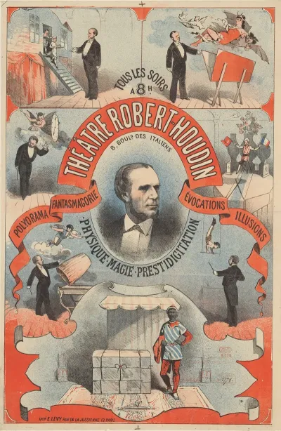 Theatre Robert Houdin 8 Bould Des Italiens Polyorama Fantasmagorie Evocations Illusions Physique Magie