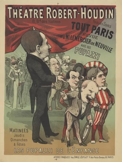 Theatre Robert Houdin Tous Les Soirs Tout Paris Revue