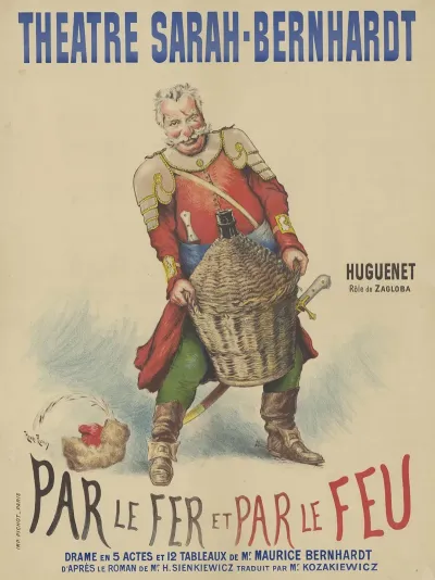 Theatre Sarah Bernhardt Par Le Fer Et Par Le Feu