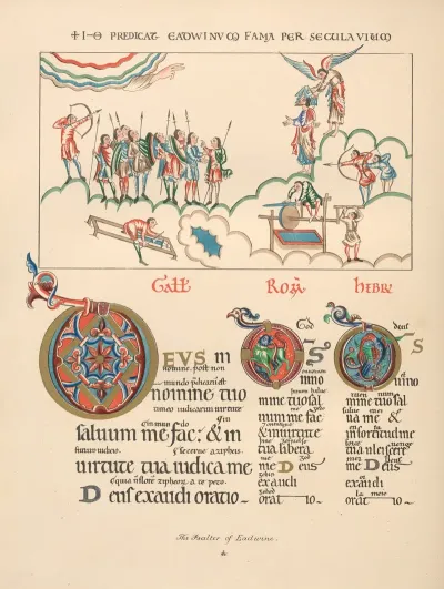 The‎ ‎psalter‎ ‎of‎ ‎eadwine