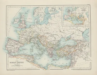The‎ ‎roman‎ ‎empire Circa 350 A D