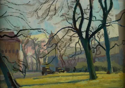 Theme From The Planty Park In Krakow