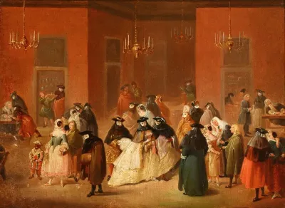 Theme From The Venetian Carnival Gambling House Il Ridotto