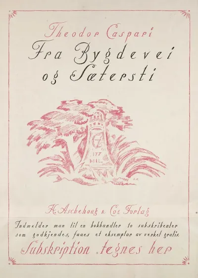 Theodor Caspari Fra Bygdevei Og Saetersti