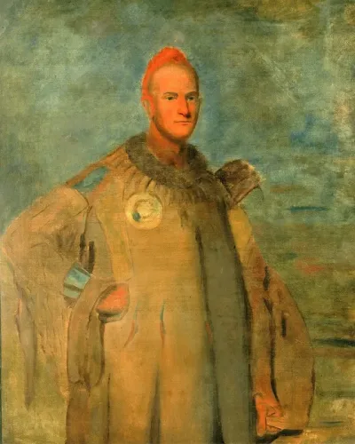 Theodore Burr Catlin In Indian Costume
