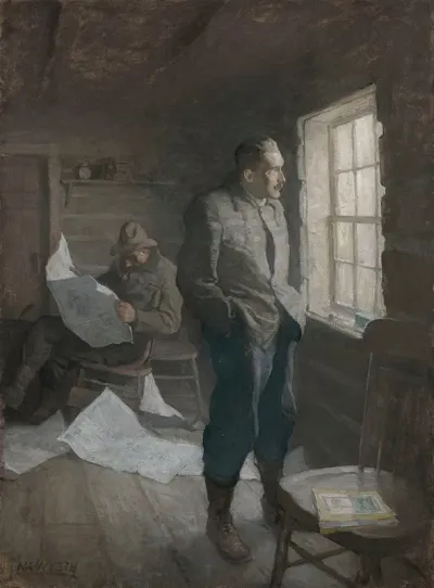 There Fell A Long Silence Through Which Ohara Read And Kenyon Kept Watch At The Window