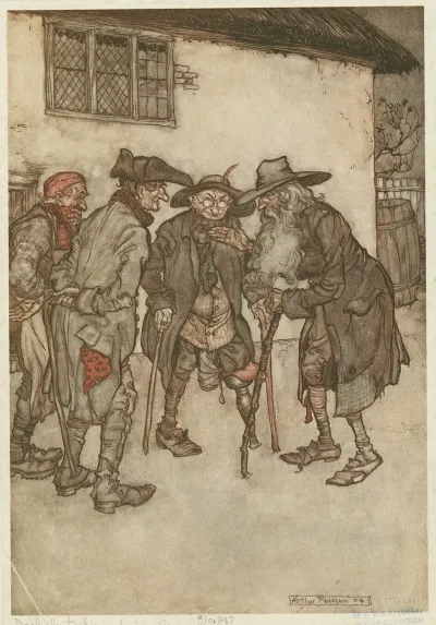 They Crowed Round Him Eyeing Him From Head To Foot With Great Curiosity