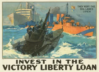 They Kept The Sea Lanes Open Invest In The Victory Liberty Loan