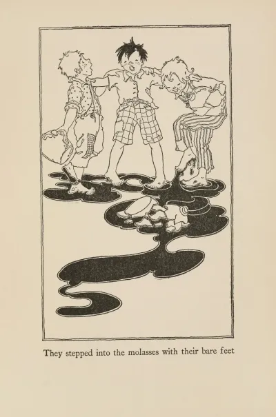 They Stepped Into The Molasses With Their Bare Feet