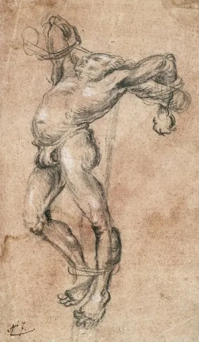 Thief On The Cross Facing Left