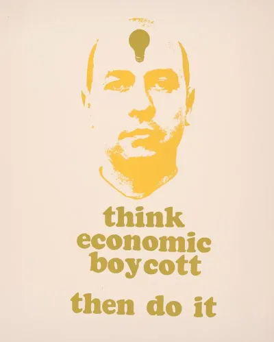 Think Economic Boycott Then Do It