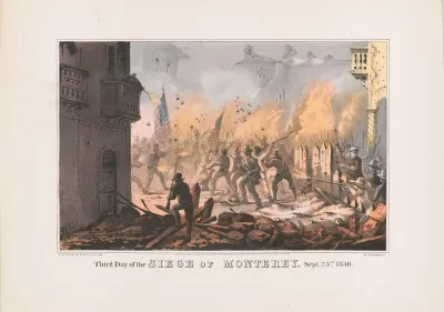 Third Day Of The Siege Of Monterey Sept 23rd 1846 2