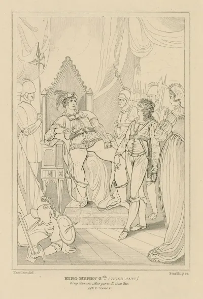 Third Part Of King Henry Vi Act 5 Scene 5 King Edward Margaret Gloucester Soldiers