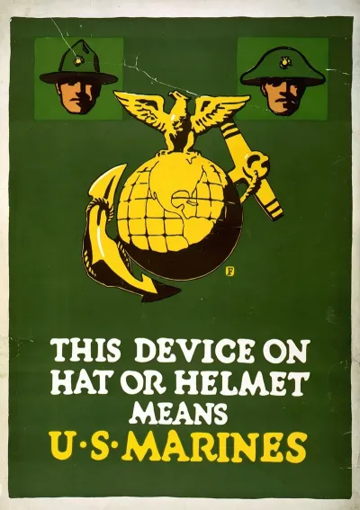 This Device On Hat Or Helmet Means U S Marines