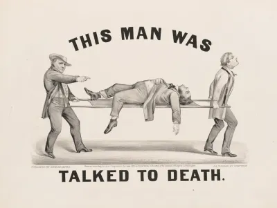 This Man Was Talked To Death