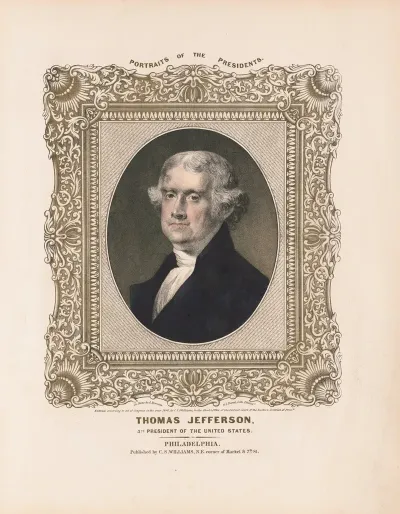 Thomas Jefferson 3rd President Of The United States