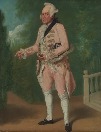 Thomas King In The Clandestine Marriage By George Colman And David Garrick
