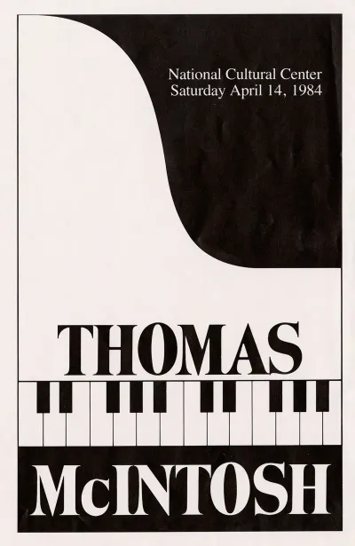 Thomas Mcintosh National Cultural Center Saturday April 14 1984