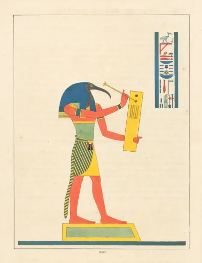 Thoth Psychopompe Le Second Hermes Dans Lamente