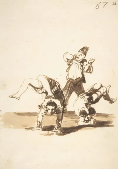 Three Acrobats 2