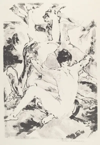 Three Acrobats 3