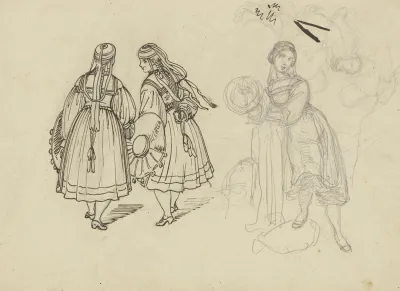 Three Black Forest Girls