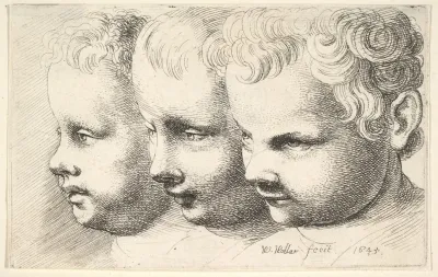 Three Childrens Heads