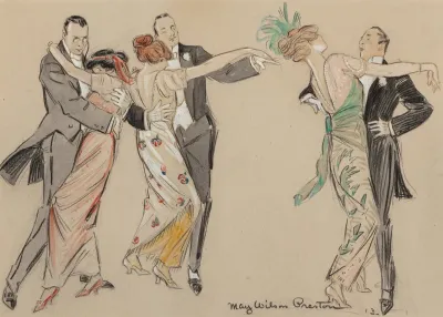 Three Dancing Couples