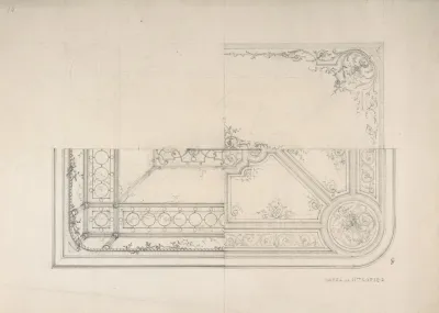 Three Designs For Ceilings Hotel Cottier