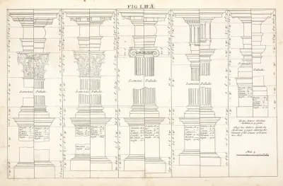 Three Different Ways Of Delineating Wreathd Columns