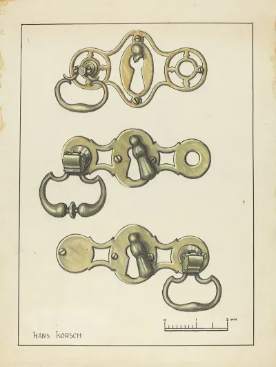 Three Door Handles