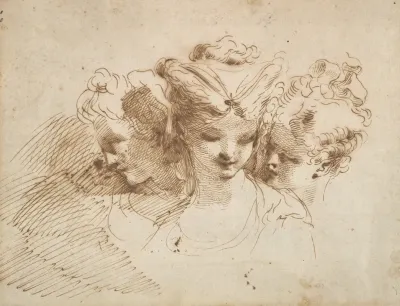 Three Female Heads