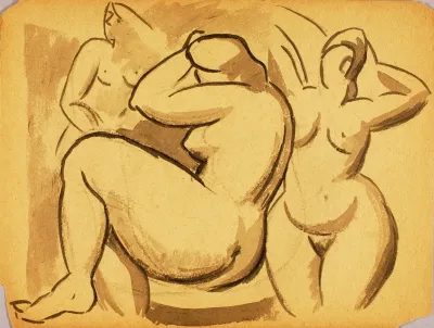 Three Female Nudes 3