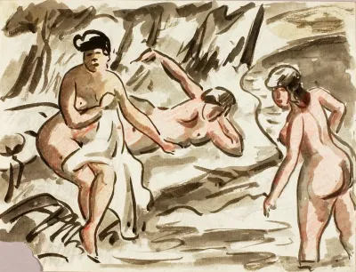 Three Female Nudes 4