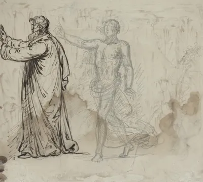 Three Figures Verso
