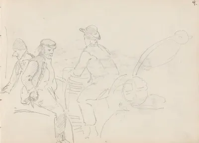 Three Male Figures 2