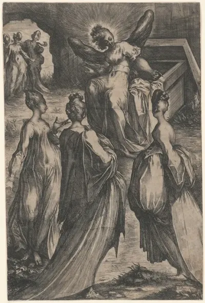 Three Maries At The Tomb