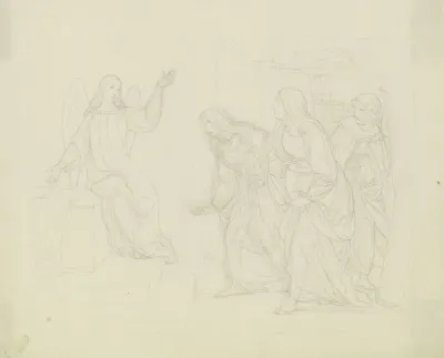 Three Marys At The Grave