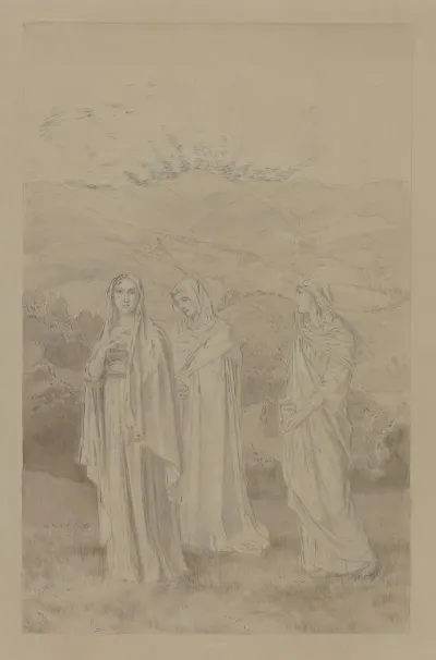 Three Marys On Easter Morning