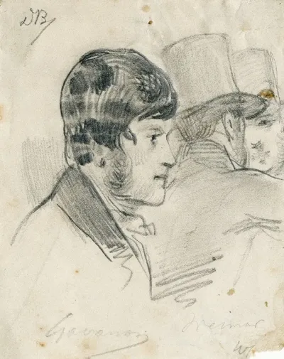 Three Men Among Them Gavanon And Weimar