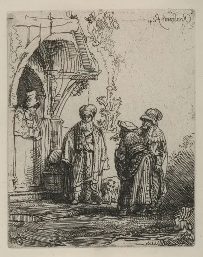 Three Oriental Figures