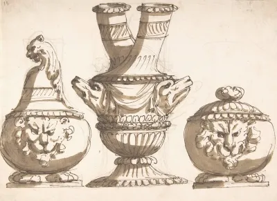 Three Ornamental Vessel Designs