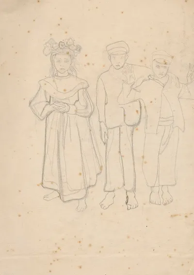Three Peasant Children