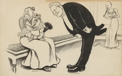 Three Politicians In The Theater
