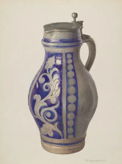 Three Quart Beer Pitcher