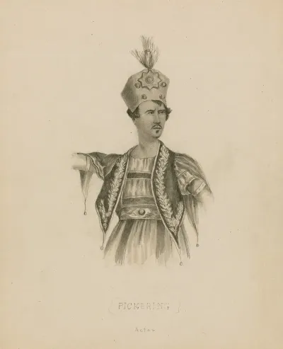Three Quarter Length Portrait Of Alexander Pickering