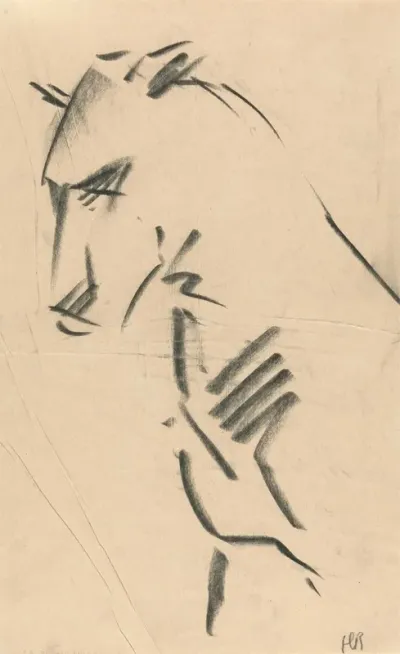 Three Quarter View Of A Lioness
