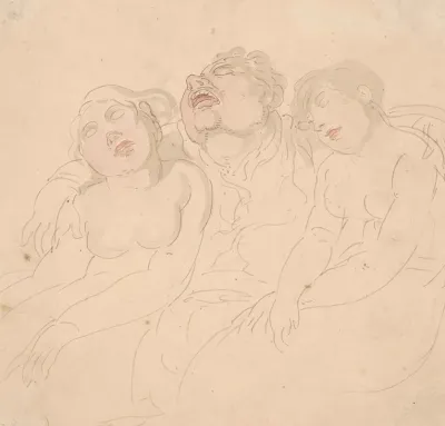 Three Sleeping Figures