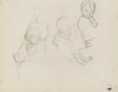Three Studies Of A Child