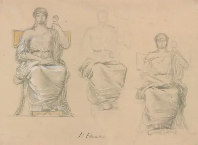 Three Studies Of A Classical Figure